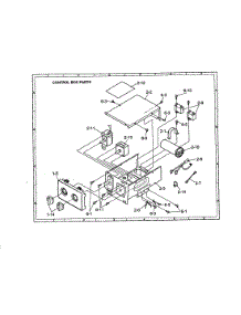 Control Box parts for Sharp Room Air Conditioner AF-M1008X from AppliancePartsPros.com