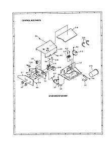 Control Box parts for Sharp Room Air Conditioner AF-M1909Y from AppliancePartsPros.com