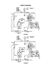 Schematics parts for Sharp Room Air Conditioner AF-M1909Y from AppliancePartsPros.com