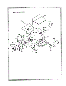 Control Box parts for Sharp Room Air Conditioner AF-M2409Y from AppliancePartsPros.com
