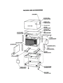 Packing And Accessories parts for Sharp Room Air Conditioner AF-M2409Y from AppliancePartsPros.com