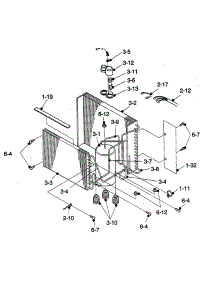 Cycle Parts parts for Sharp Room Air Conditioner AF-M50BX from AppliancePartsPros.com
