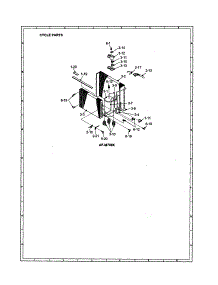 Cycle (Af-M709x) parts for Sharp Room Air Conditioner AF-M709X from AppliancePartsPros.com