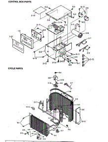 Control Box Parts / Cycle Parts parts for Sharp Room Air Conditioner AF-R125CX from AppliancePartsPros.com
