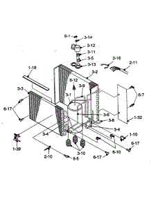 Cycle Parts parts for Sharp Room Air Conditioner AF-R50BX from AppliancePartsPros.com