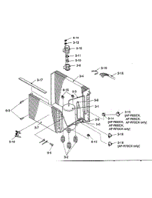 Cycle Parts parts for Sharp Room Air Conditioner AF-R50CX from AppliancePartsPros.com