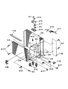 Cycle Parts parts for Sharp Room Air Conditioner AF-R55BX from AppliancePartsPros.com