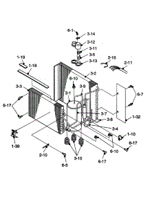 Cycle Parts parts for Sharp Room Air Conditioner AF-R70BX from AppliancePartsPros.com