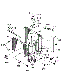 Cycle Parts parts for Sharp Room Air Conditioner AF-R80BX from AppliancePartsPros.com