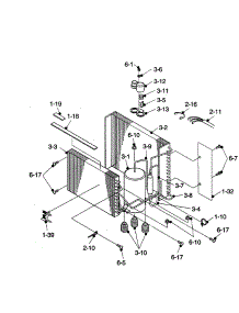 Cycle Parts parts for Sharp Room Air Conditioner AF-R80CX from AppliancePartsPros.com