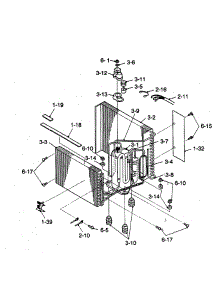Cycle Parts parts for Sharp Room Air Conditioner AF-S80DX from AppliancePartsPros.com