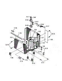 Cycle Parts parts for Sharp Room Air Conditioner AF-S80EX from AppliancePartsPros.com