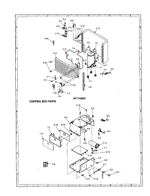 Control Box parts for Sharp Room Air Conditioner AF-T1106X from AppliancePartsPros.com