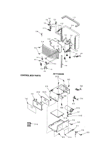 Control Box parts for Sharp Room Air Conditioner AF-T1206XB from AppliancePartsPros.com
