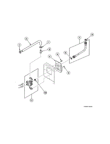 Mixing Valve / Fill Hose parts for Speed Queen Washer AFN50FSP111TW01 from AppliancePartsPros.com