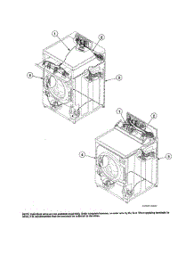 Wire Harnesses / Wires parts for Alliance Washer AFN50RSP111TW01 from AppliancePartsPros.com