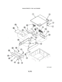 Cabinet Top / Control Panel / Controls parts for Alliance Washer AFN51FSP111TN01 from AppliancePartsPros.com