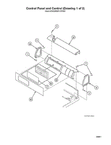 Control Panel / Control-Model Afne9rsp113tw01 parts for Speed Queen Washer AFNE9RSP115TW01 from AppliancePartsPros.com