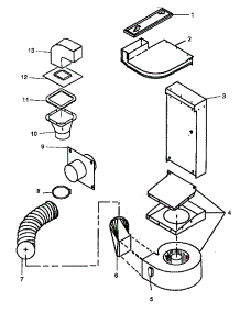 Ventilation Parts parts for Amana Gas Range AGDS901E/P1131817NE from AppliancePartsPros.com