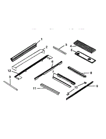 Main Top Assembly parts for Amana Gas Range AGDS901E/P1131821NE from AppliancePartsPros.com