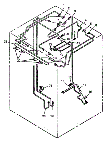 Gas Components parts for Amana Gas Range AGDS901E/P1131826NE from AppliancePartsPros.com