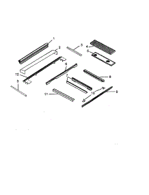 Main-Top Assembly parts for Amana Gas Range AGDS901E/P1131829NE from AppliancePartsPros.com
