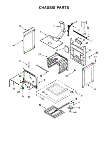 Chassis Parts parts for Amana Gas Range AGR4230BAW2 from AppliancePartsPros.com
