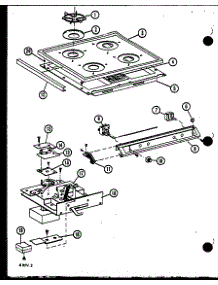 Door Latch /  Maintop And Control parts for Amana Gas Range AGS740-P8587806S from AppliancePartsPros.com