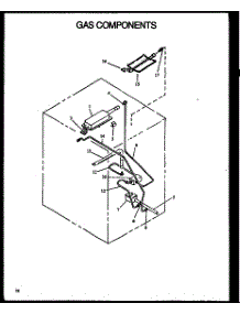 Gas Components (Ags745ww / P1130733n) (Ags745ww1 / P1130733ww) (Ags745e1 / P1130741n) (Ags745e / P1113903s) (Ags745e / P1113901s) (Ags745w / P1113904s) (Ags745w / P1113902s) (Ags743w / P1155903w) (Ags743w / P1155903s) (Ags743l / P1155904s) parts for Amana Gas Range AGS745WW1-P1130733WW from AppliancePartsPros.com