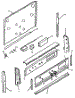 Backguard Parts (Ags750l / P1141236nl) (Ags750w / P1141236nw)