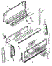 Backguard Parts (Ags760l / P1141237nl) (Ags760l / P1141251nl) (Ags760w / P1141237nw) (Ags760w / P1141251nw) (Ags760ww / P1141238n) (Ags760ww / P1141251nww) (Ags780e / P1141252ne) (Ags780e / P1168601e) (Ags780ww / P1141240nw) (Ags780ww / P1141252nw) (Ags780ww / P1168601w)