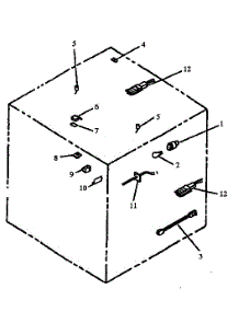 Electric Components parts for Amana Gas Range AGS760WW-P1141238N from AppliancePartsPros.com