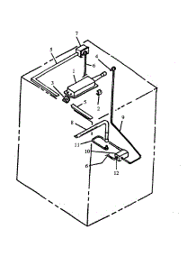 Gas Components parts for Amana Gas Range AGS780E-P1168601NE from AppliancePartsPros.com