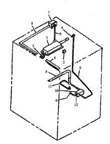 Gas Components parts for Amana Gas Range AGS780WW-P1141240NW from AppliancePartsPros.com