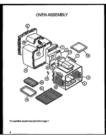 Oven Assembly parts for Amana Gas Range AGS780WW-P1168602W from AppliancePartsPros.com