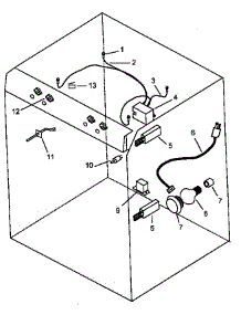 Electrical Components parts for Amana Gas Range AGS781WW-P1142636NWW from AppliancePartsPros.com