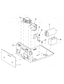 Control Box parts for Amana Room Air Conditioner AH183 from AppliancePartsPros.com