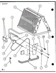 (Bcaa36t002a / P1102004c) parts for Amana Central Air Conditioner AHK10A/P1135303C from AppliancePartsPros.com
