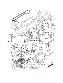 Drive parts for Rally Front-Engine Lawn Tractor AK125H42B from AppliancePartsPros.com