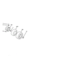 Tires And Wheels parts for Rally Front-Engine Lawn Tractor AK125H42B from AppliancePartsPros.com