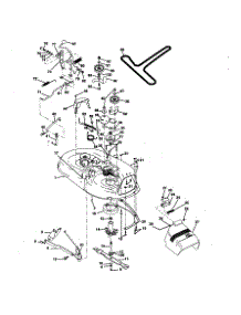 Mower Deck parts for Rally Front-Engine Lawn Tractor AK125H42B from AppliancePartsPros.com