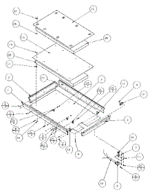 Frame parts for Amana Electric Cooktop AK2H35HR from AppliancePartsPros.com