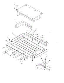 Heater Box Assembly parts for Amana Electric Cooktop AK2T30E4-P1143721NE from AppliancePartsPros.com