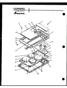 (Akf-1 / P85004-1S) parts for Amana Electric Cooktop AKC-2-P85002-2S from AppliancePartsPros.com