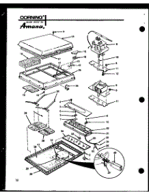 (Akc-3B / P85123-3S) (Akc-4B / P85123-4S) parts for Amana Electric Cooktop AKC-4B/P85123-4S from AppliancePartsPros.com