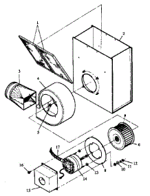 Ventilation Section parts for Amana Electric Cooktop AKDE5WW/P1131742WW from AppliancePartsPros.com