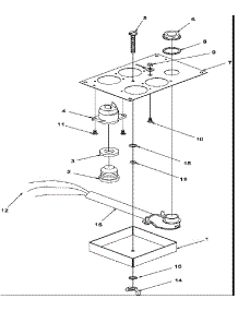 Fuse Box Assembly--Canadian Units Only (Ake30e2 / P1171901s) (Ake30w2 / P1155702s) (Ake30w2 / P1171902s) (Ake35e2 / P1155703s) (Ake35e2 / P1171903s) (Ake35w2 / P1155704s) (Ake35w2 / P1171904s) (Cake30e2 / P1155705s) (Cake30e2 / P1171905s) (Cake30w2 / P1155706s) (Cake30w2 / P11 parts for Amana Electric Cooktop AKE35W2-P1171904S from AppliancePartsPros.com