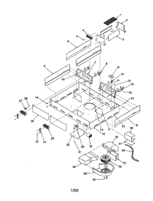 Cavity parts for Amana Electric Cooktop AKES3060E-P1131758NE from AppliancePartsPros.com