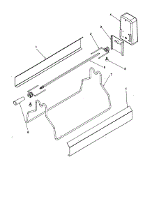 Acx100(Rotisserie) parts for Amana Electric Cooktop AKES3060WW-P1131752NWW from AppliancePartsPros.com