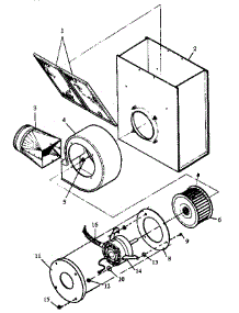 Ventilation Section (Akde5e / P1131742ne) (Akde5ww / P1131742nww) (Akdh4c / P8591802s) (Akdh5e / P1154401s) (Akdh5w / P1154402s) (Cakde5e / P1131743ne) (Cakde5ww / P1131743nww) (Cakdh5e / P1154403s) parts for Amana Electric Cooktop AKM1C/P8554904S from AppliancePartsPros.com